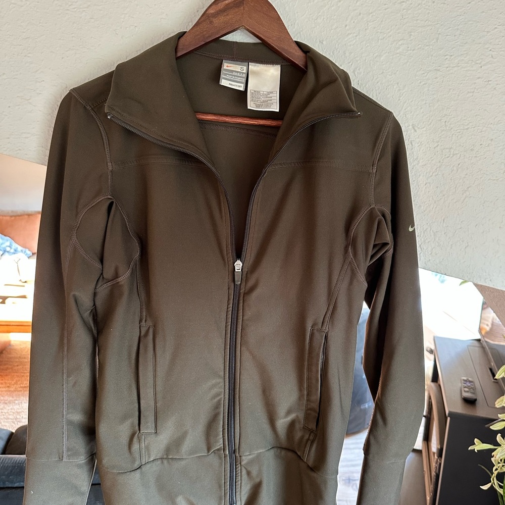 Nike Women's Utility Jacket in Olive Green